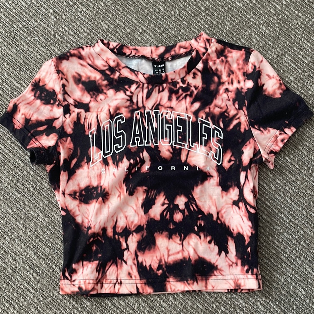 cropped baby tee, LA - Picture 1 of 1
